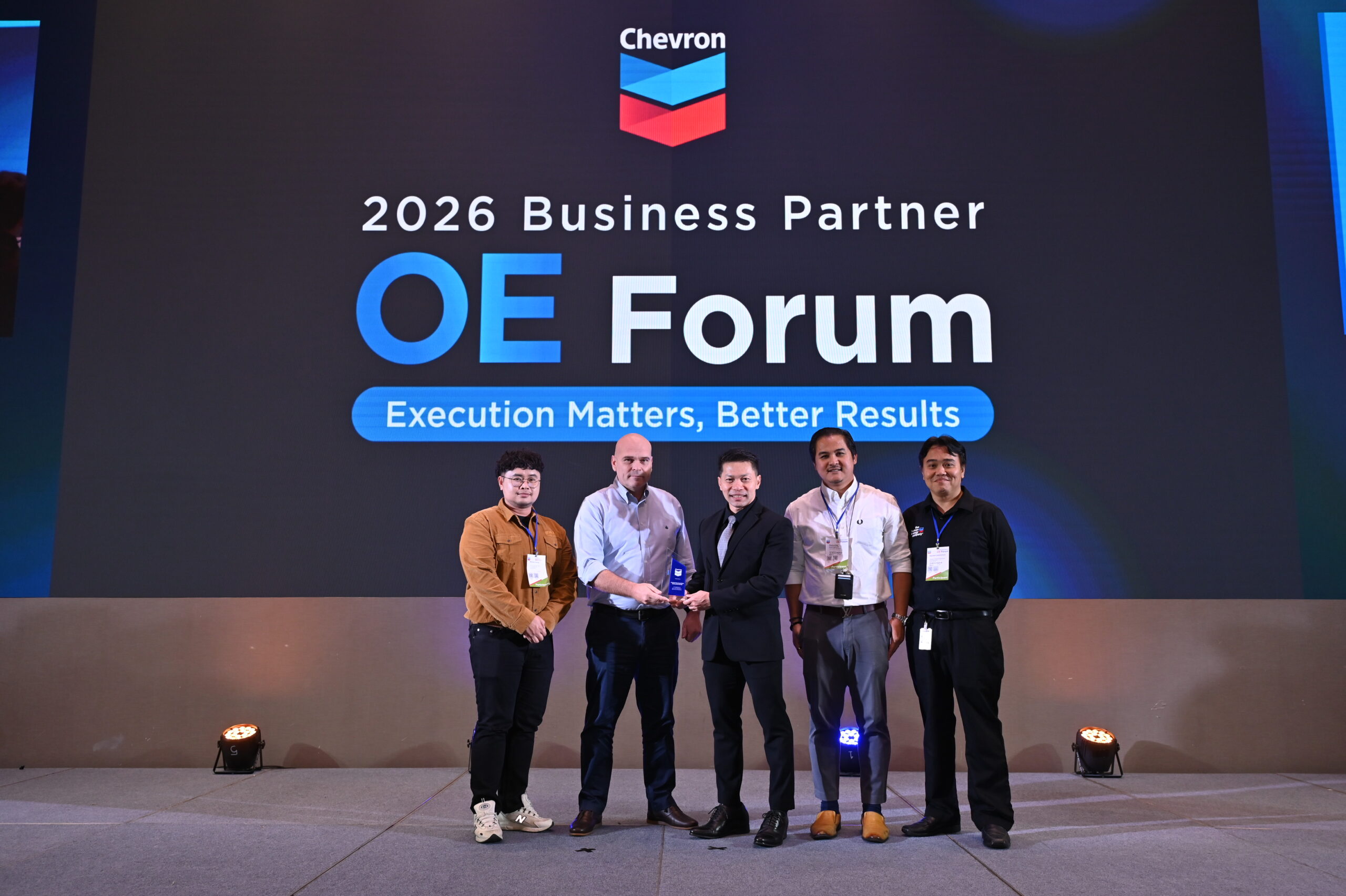 Production Solutions Receives 2025 Business Partner Award at Chevron 2026 Business Partner OE Forum